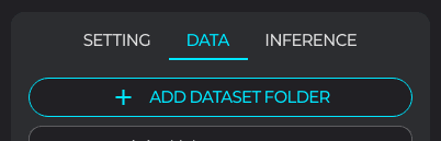 Add Dataset Folder 버튼